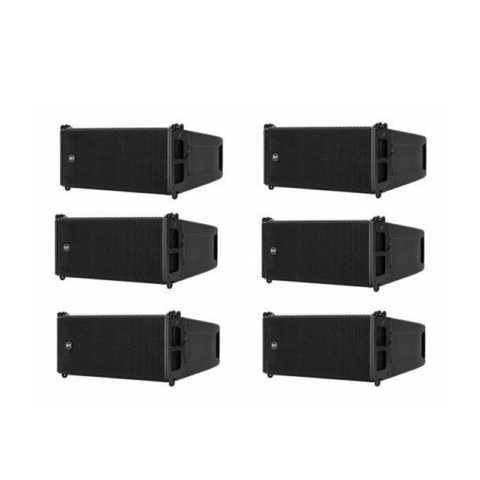 Location pack 6 têtes Line Array - RCF HDL 6A 4200W