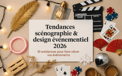 Tendances événementielles 2026